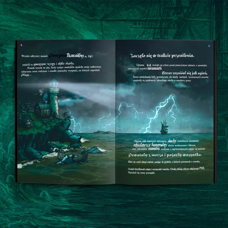 Pirat Borg - polski podręcznik RPG