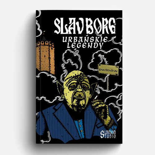 Slav Borg: Urbańskie legendy, okładka podręcznika do RPG