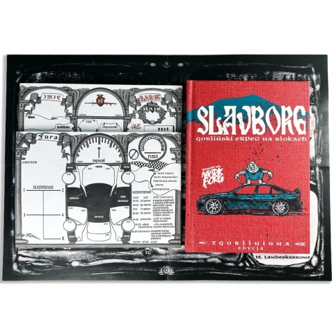 Slav Borg podręcznik RPG i akcesoria
