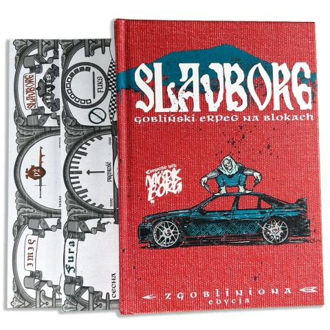 Slav Borg podręcznik i karty postaci i pojazdów